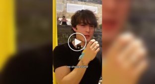 Хлопець на вулиці зустрів незвичайну австралійку