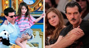 25 знаменитых актёров со своими дочерьми (26 фото)