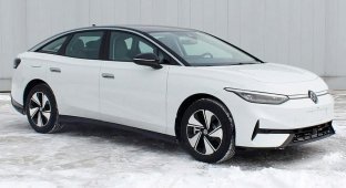 The Chinese revealed the serial electric Volkswagen ID.7 (3 photos)