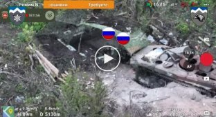 Drone pilots of the 10th OGShBr destroyed two Russian occupiers