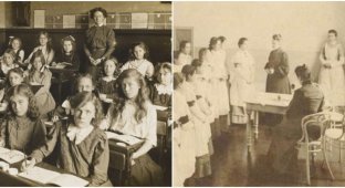Английские школы для девочек: тогда и сейчас (6 фото)