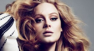 Adele - 35: the one that has changed beyond recognition in a couple of years (12 photos)