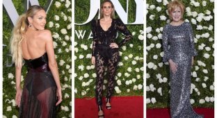 Откровенные и неудачные наряды знаменитостей на Tony Awards 2017 (15 фото)