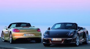 Компания Porsche представила новый Boxster (81 фото + 2 видео)