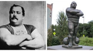 Канадский Геркулес: Луи Сир, считающийся сильнейшим человеком планеты (9 фото)