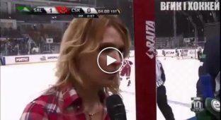 Юный хоккеист дал самое короткое интервью