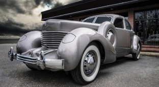 Cord 812 Custom Beverly 1937 года выпуска: единственный в мире бронированный седан для мёртвого сенатора (16 фото + 1 видео)