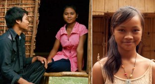 Традиція племені Креунг: кожна дівчина «запрошує» у свою хатину будь-кого, хто бажає, поки не знайде того самого (5 фото)