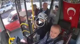 Водитель автобуса который словил инфаркт