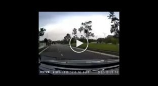Effective brake on a motorcycle