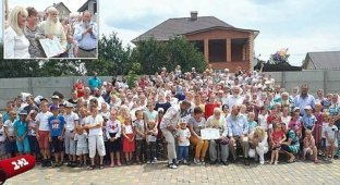 87-летний украинец - глава самой большой в мире семьи (6 фото)