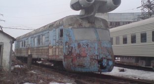Реактивний поїзд. Зроблено в СРСР (15 фото)