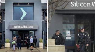 The largest US bank declared bankruptcy (3 photos + 2 videos)