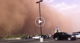 Песчаная буря в Аризоне