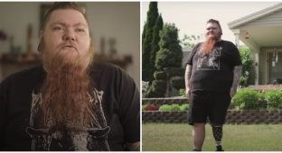 An American became the owner of the longest beard in the world among women (2 photos + 1 video)