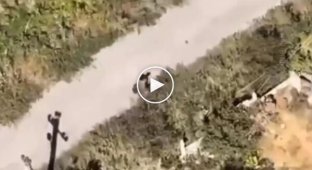 The occupier shoots a civilian while trying to evacuate from the village of Udachnoye in Donetsk region