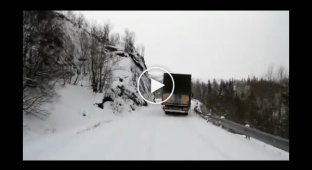 В Норвегии произошел инцидент с фурой