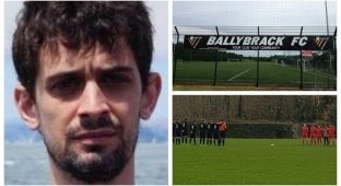 Ирландский футбольный клуб "убил" игрока, чтобы отменить матч (4 фото)
