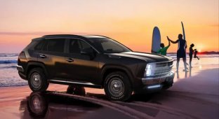 Toyota RAV4 перевыпустят в стиле старых внедорожников Chevrolet (11 фото)