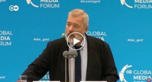 Часть выступления Дмитрия Муратова на Global Media Forum, итоги СВО. В России произошла смена Бога