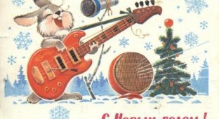 Открытки Новогодние из СССР (70 открыток)