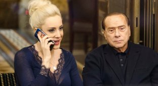 Silvio Berlusconi left his last wife 100 million euros (5 photos)