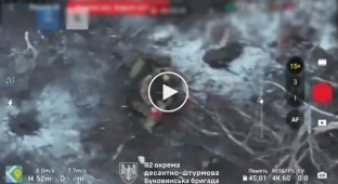 Воины 82 ОДШБр показали, как они уничтожают российских захватчиков в Курской области