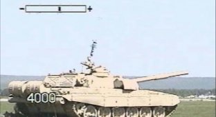 Подрыв Т-72 противотанковой ракетой (14 фото)