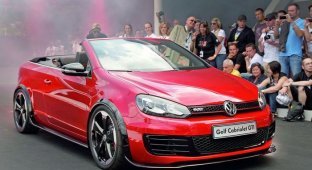 Премьера VW Golf GTI Cabrio (15 фото)