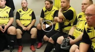 В Германии появилась футбольная лига для толстячков от 100 кг