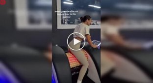 Экзотический массаж в спортзале