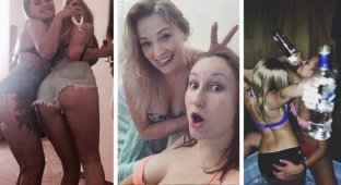 Девушек нельзя отпускать в сауны с подругами: доказательства (20 фото)