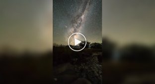 Магия ночи: Невероятный таймлапс звездного неба