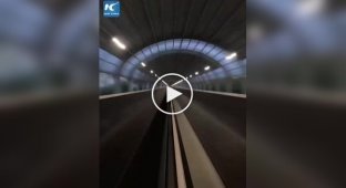 Китайский скоростной поезд установил мировой рекорд