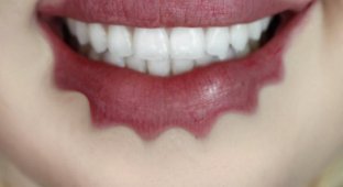Новый модный тренд: волнистые губы (18 фото)