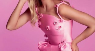 Margot Robbie in a photo shoot for Vogue magazine on the eve of the premiere of the film "Barbie" (12 photos)