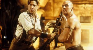 How the film "The Mummy Returns" was filmed: footage from the filming and interesting facts about the film (15 photos)