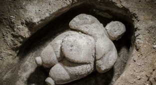 Каменная баба эпохи неолита: турецкие археологи нашли неповреждённую древнюю статуэтку (6 фото)