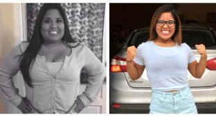 Взяла и похудела: вдохновляющая история девушки, некогда весившей 100 кг (15 фото)