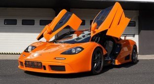 For sale put up a copy of the McLaren F1, made from the Porsche Boxster (10 photos)