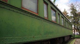 Салон-вагон И.В. Сталина в Гори (21 фото)