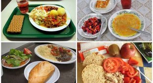 Школьные обеды в разных странах мира (21 фото)