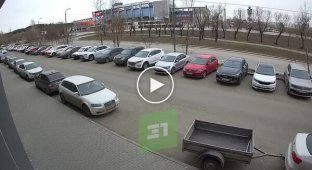 19-year-old drunk woman crashes 10 cars in a Cayenne