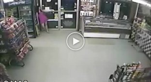 Неудачная попытка ограбить магазин