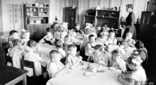 Детский сад в СССР в 1960-ых годах (72 фото)