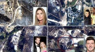 Звёздные погорельцы: кто из голливудских знаменитостей потерял дом в пожаре (5 фото + 10 тянучек + 1 видео)