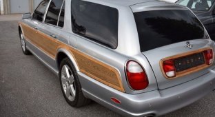 Единственный в своем роде универсал Bentley Arnage с деревянными панелями и полным приводом (11 фото)