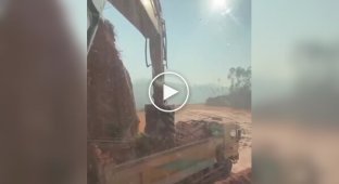 A great way to have fun for an excavator operator