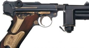 Уникальный немецкий пистолет (6 фото)