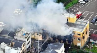 В Японии мужчина поджег аниме-студию. Погибло 10 человек